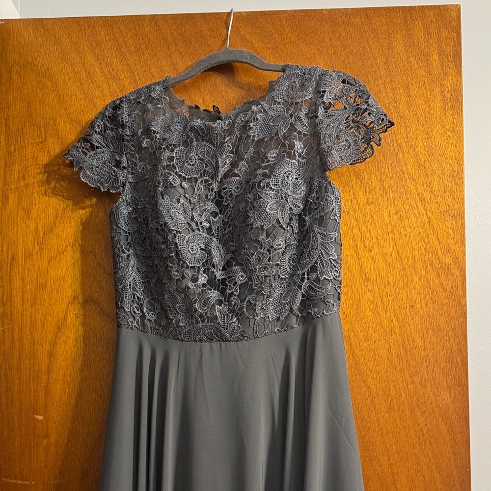 JJs House Charcoal Lace Dress